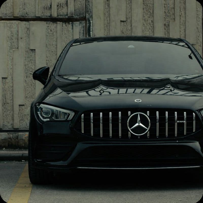 Luxury Mercedes vehicle